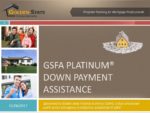 GSFA Platinum Lender Training CA - 2017