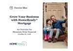 HomeReady Mortgage Overview v2_WITHOUT Speaker NOTES_Mountain West Financial_Oct. 2018