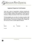 Letter to borrower regarding interior inspections and COVID-19_Alternative_Wholesale