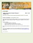 Wholesale Bulletin 21W-021 Introducing MWF Jumbo L