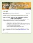 Wholesale Bulletin 21W-053 - Updates to FHA 4000.1 Handbook Section II Origination through Post-Closing.Endorsement