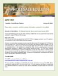 Wholesale Bulletin 22W-004 DU Release Notes for Government Loans January 2022