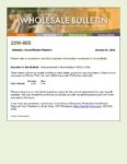 Wholesale Bulletin 22W-005 Changes to Government LLPAs