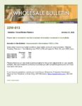 Wholesale Bulletin 22W-013 Changes to Govt LLPAs