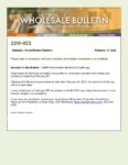 Wholesale Bulletin 22W-023 CalHFA MyHome Cap Elimination