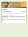 Wholesale Bulletin 22W-034 Non-QM SP Lock Update