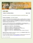 Wholesale Bulletin 22W-060 FHA COVID -19 Update