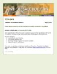 Wholesale Bulletin 22W-069 - Introducing SOFR ARMs