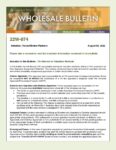 Wholesale Bulletin 22W-074 Appraisal Requirements for VA Guaranteed Loans